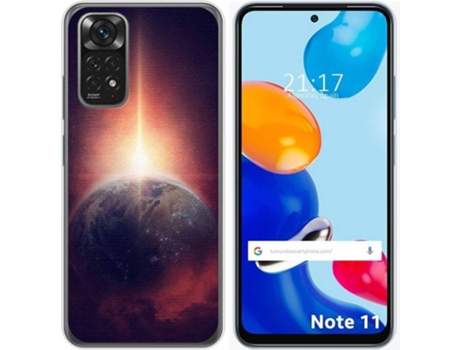 Carcasa Xiaomi Redmi Note 11 TUMUNDOSMARTPHONE Dibujos Tierra Multicolor