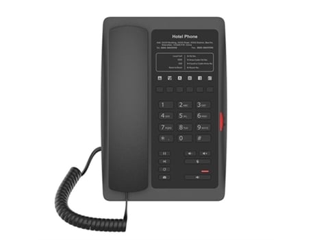 Teléfono IP FANVIL Hotel Phone H3 (Negro - RJ45 - Ethernet LAN - PoE x 1)