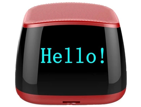Columna Bluetooth Altavoz VEANXIN0120H3 Rojo