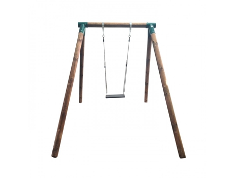 Columpio Individual de Madera Redonda Masgames Fuji Adultos MASGAMES OUTDOOR GAMES