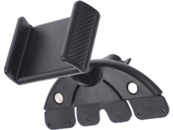 Soporte Giratorio Para Teléfono De Coche Con Puerto Para Cd Y Compatibilidad Con Gps.