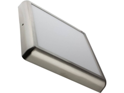 Plafón Led 24w Cuadrado Metal 300x300 Mm Design Silver 3000k Branco Quente
