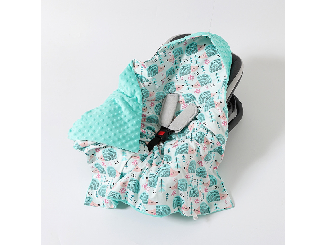 Manta Portabebés Para Silla De Coche, Carrito, Capazo Y Silla De Paseo, Verano 85x85 Cm Digitallab (cesta No Incluida)
