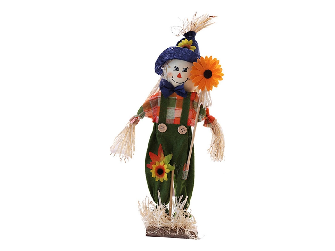 Adornos de espantapájaros con diseño de mesa Blueslowmoose