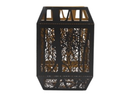 Lámpara De Mesa Minimalista Moderna Desmontable De Hierro Con Proyección De Sombra De Árbol Para Bombillas E27 Y E26.