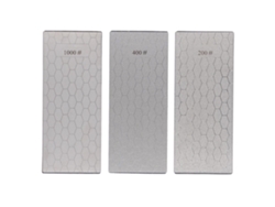 3 Piezas Piedra Afilar Con Base Antideslizante 200 400 1000 Grit Para Cuchillos Cocina Exterior