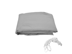 Barrera de protección UV rectangular de 3x5 m para piscinas y jardines, de poliéster.