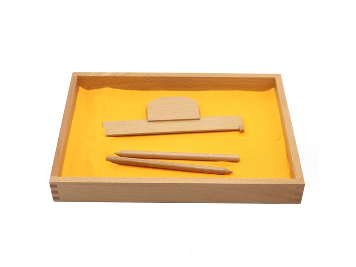 VYLARA Caixa De Areia Para Aprendizagem Sensorial Montessori, Ferramenta De Expressão Criativa Para Aprendizagem Tátil Para Crianças, Exploração Do Alfabeto