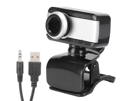 BISBISOUS A3 Micrófono incorporado Cámara de computadora Cámara web Accesorio para PC 480P Negro Sin unidad para videollamadas Negro