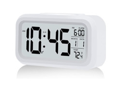 2026-reloj Despertador Digital Con Luz Nocturna Inteligente, Modo Snooze Y Temperatura Interior Para Dormitorio
