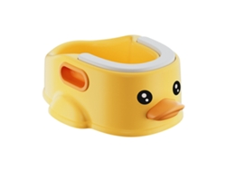 Bacia De Lavagem De Nádegas Para Bebê Infantil Com Almofada Macia Design Cartoon Amarela