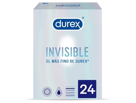 Durex Preservativos Extra Invisibles 24 Unidades DUREX