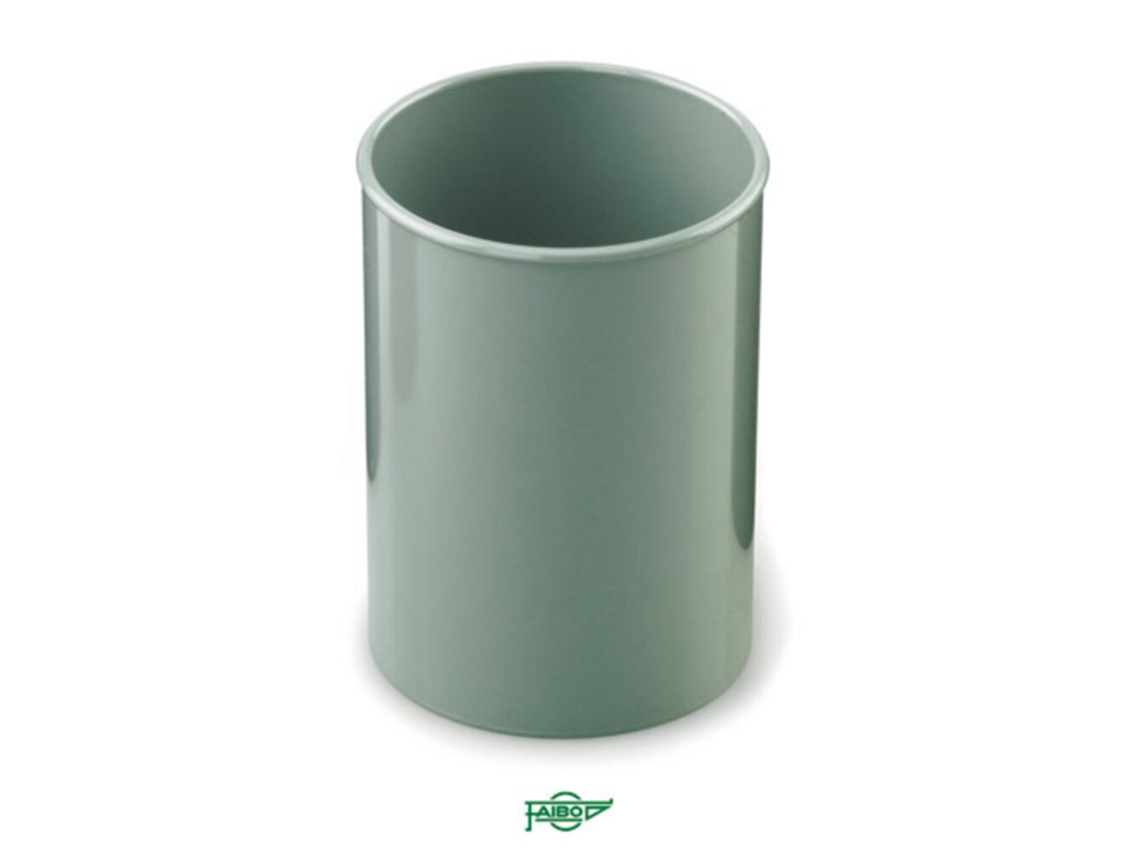 STAPLES Vaso Porta Lápices Plástico 7 8 X 10 Cm Gris