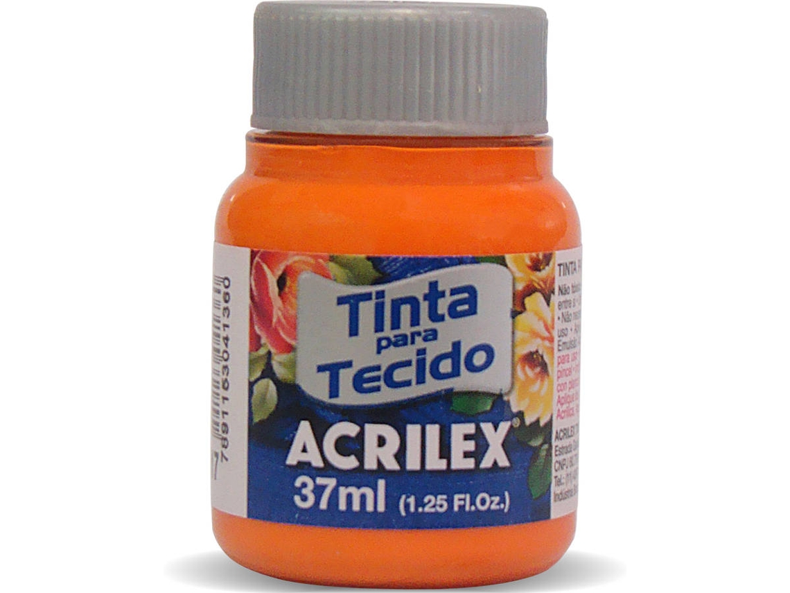 Tinta de Tela Mate Acrilex Naranja (04140/517 37ml)