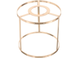 Estructura Metálica Dorada Para Lámparas De Mesa Y Colgantes Diy, Estructura Robusta Y Elegante, Fácil De Ensamblar.