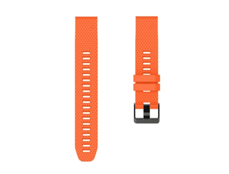 Correa de Silicona para Garmin Fenix 6S - anaranjado