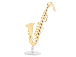 Mini Saxofón De Aleación De Juguete Para Casa De Muñecas A Escala 1/6 Y 1/12. Decoración Infantil.