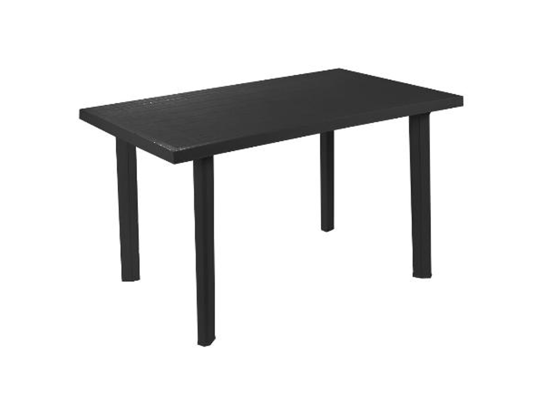 Mesa velo antracita 126x76 cm
