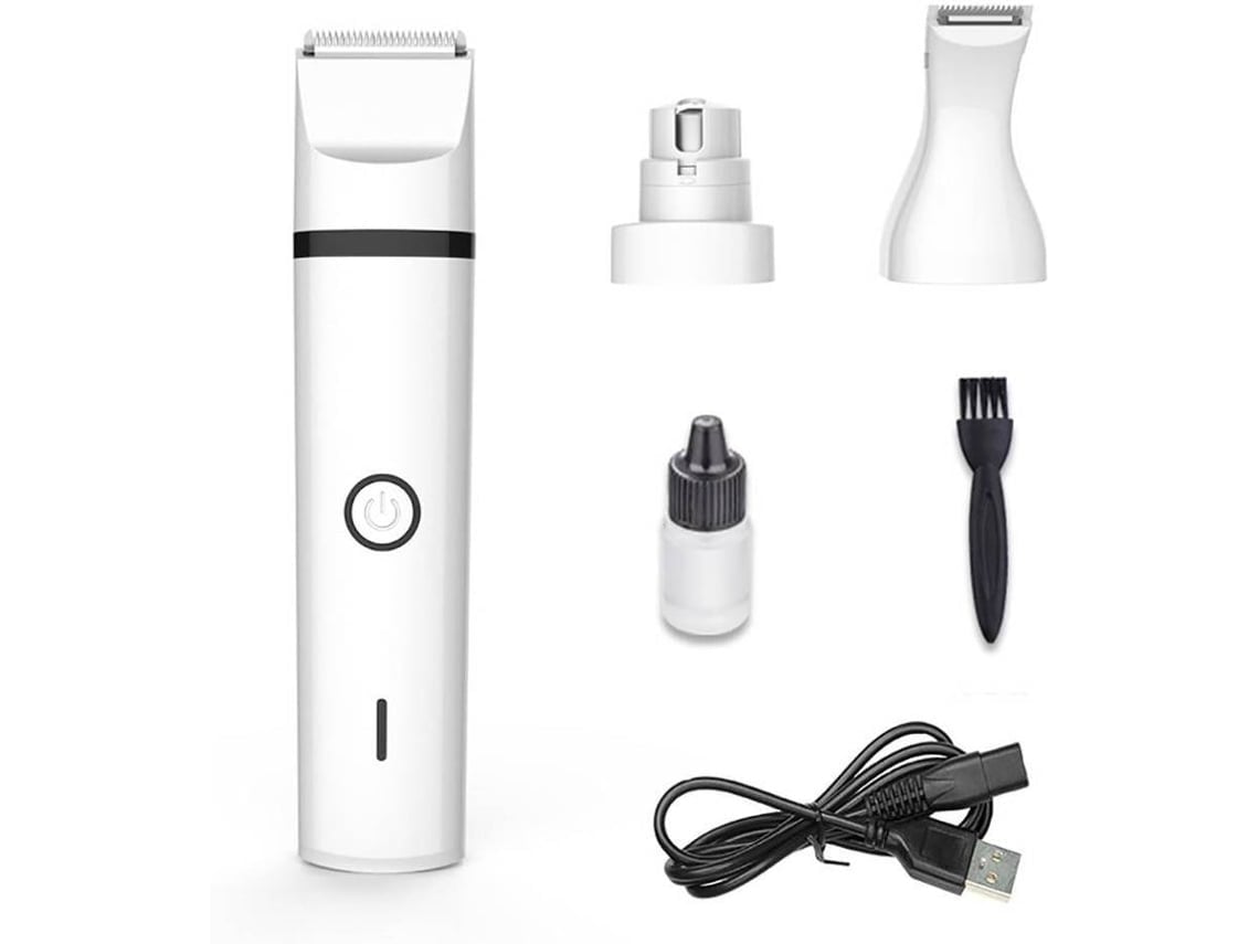 Máquina Cortapelo 3 En 1 Blanca*