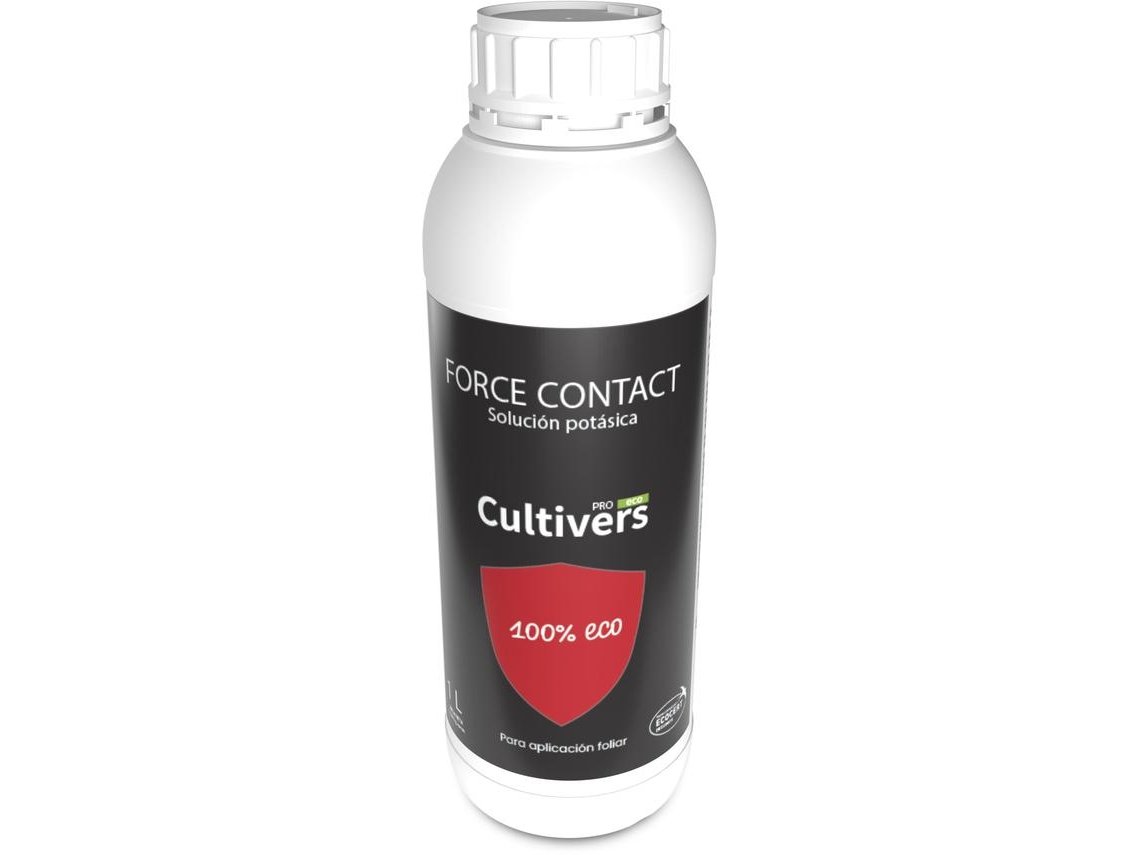 CULTIVERS Jabón Potásico 1 L 100% Ecológico. Actúa por Contacto. Múltiple usos