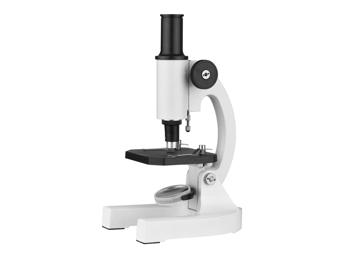 Microscopio Compuesto Monocular 100-200x Con Ocular Huygens Para Educación Biológica Escuela Laboratorio Estudiantes Niños Adultos