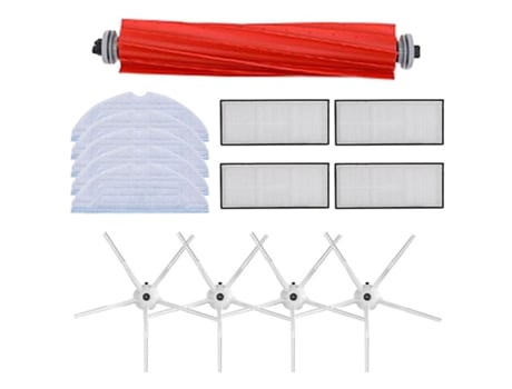 Panos de esfregão de escova lateral com filtro hepa para xiaomi roborock t7 t7s t7plus