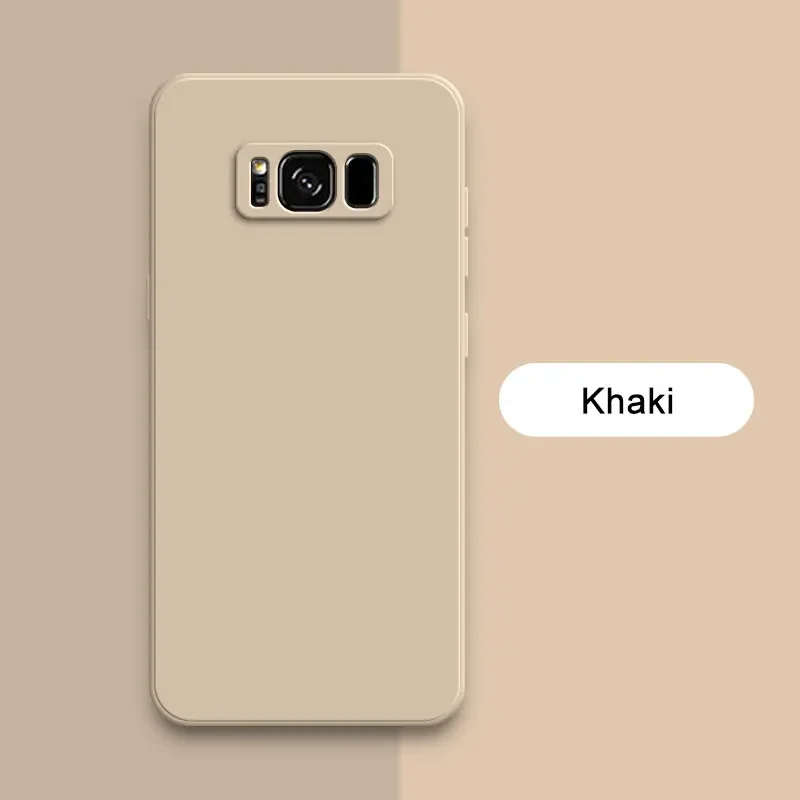 (samsung A32 5g, Color Caqui) Funda De Silicona Líquida Para Teléfono Samsung, Cubierta Trasera Suave Y A Prueba De Golpes.