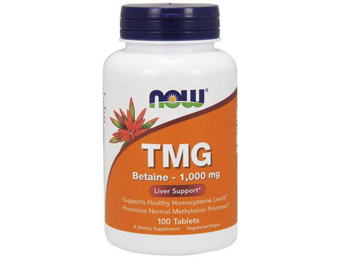 Now Foods Tmg 1000 mg 100 Comprimidos