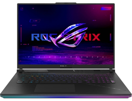 Portátil Gaming ASUS ROG Strix G834JZ-N6004W (Intel Core i9-13980HX - NVIDIA GeForce RTX 4080 - RAM: 32 GB - 1 TB SSD - 18'')