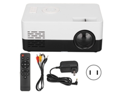 Miniproyector Led Portátil, Lámpara Con Una Vida Útil De 30.000 Horas, Tecnología Hdr De Rango Dinámico, Alto Brillo, Ideal Para El Hogar Y La Oficina.