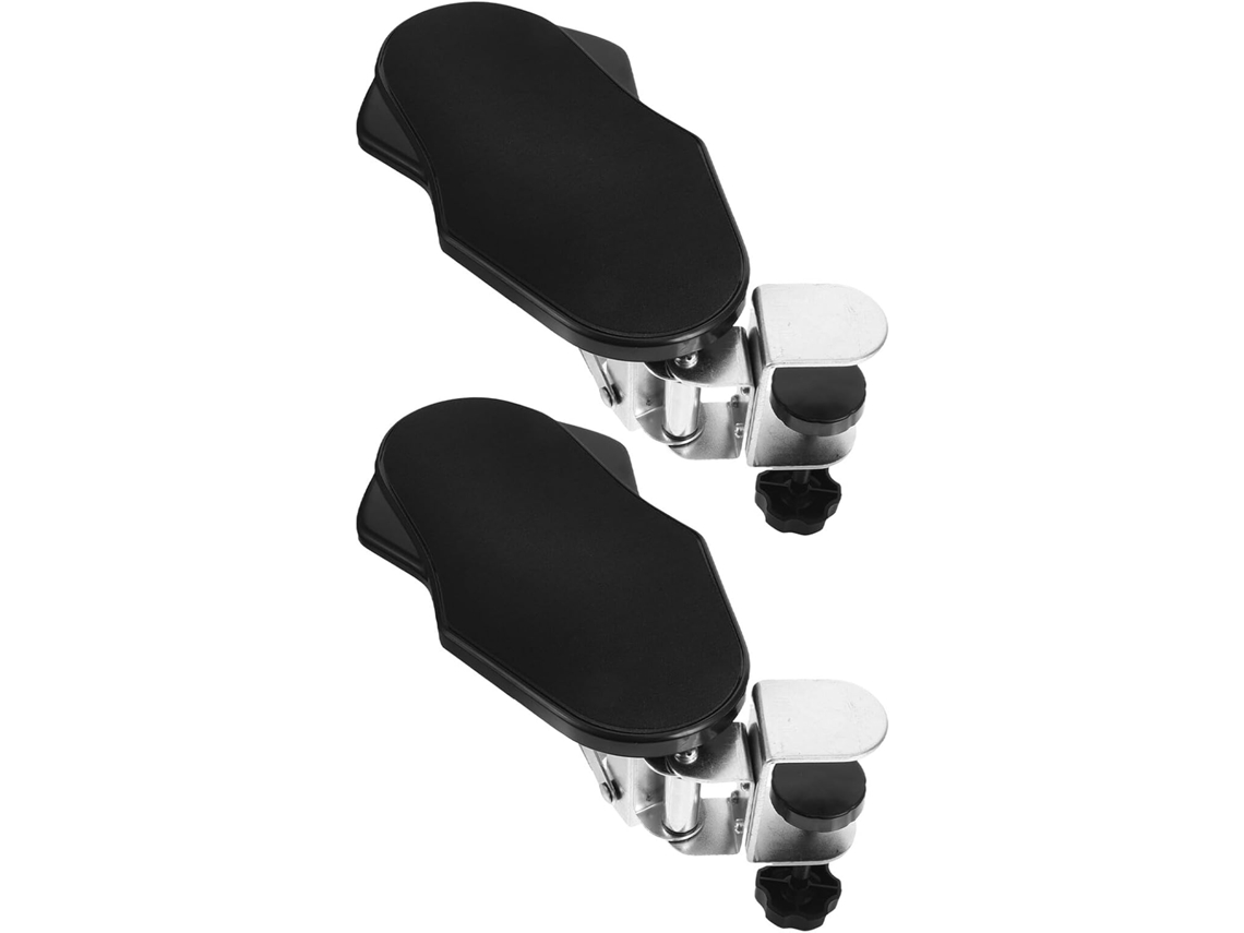 Reposabrazos Ajustable De 2 Piezas Para Escritorio Con Extensión Giratoria, Ergonómico