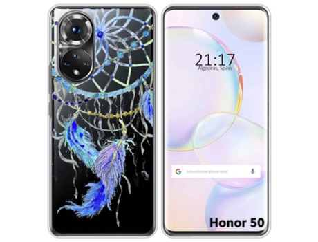 Carcasa Huawei Nova 9 / Honor 50 5G TUMUNDOSMARTPHONE Dibujos Transparente Multicolor