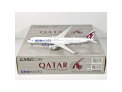 Maqueta en fundición de aleación Qatar Airways A350 900 A7 alz Escala 1/400 MDUG
