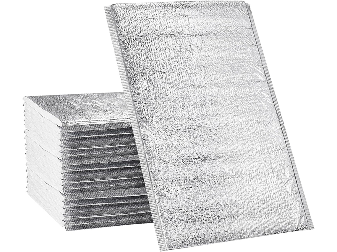 25piezas Aislamiento Multifunción Prácticas Bolsas Térmicas De Aluminio Para Alimentos Portátiles Pa
