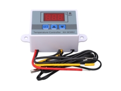 Termostato controlador de temperatura digital con sonda impermeable 10A 24V 240W