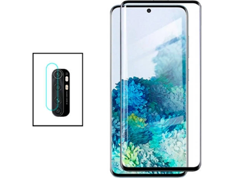 Kit Protector de Cámara Trasera Xiaomi Mi Note 10 Lite PHONECARE y Cristal Templado 5D Full Cover