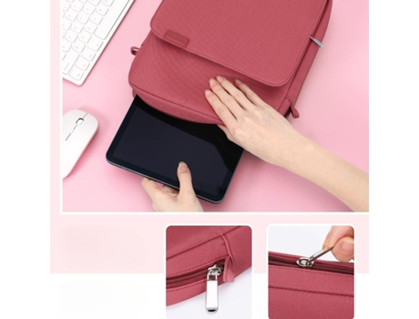 Mochila Make Con Ipad Pro 11 2021 Organizador Rojo