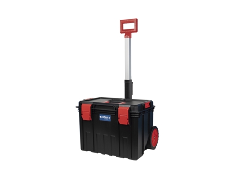 Caja de Herramientas Heavy Duty Con Asa Telescópica Y Ruedas 530 X 355 X 390 Mm COFAN