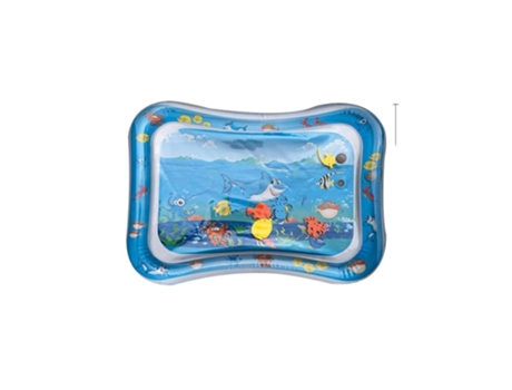Tapete de Juego de Agua Para Niños Bebés, Tapete Inflable Para Jugar Boca Abajo Norte