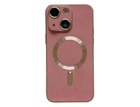 Lente para Telefono Mobile Phone Cases Magsafe Plating With para iPhone 13 Rojo