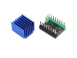 Controlador De Motor Paso A Paso De Bajo Ruido Tmc2226 De 256 Micropasos Con Disipador De Calor Para Impresora 3d