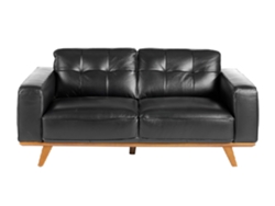Sofá ANGEL CERDÁ S.L. 6030 (Marrón, Negro - Madera, Poliuretano - 181 x 95 x 78 cm)