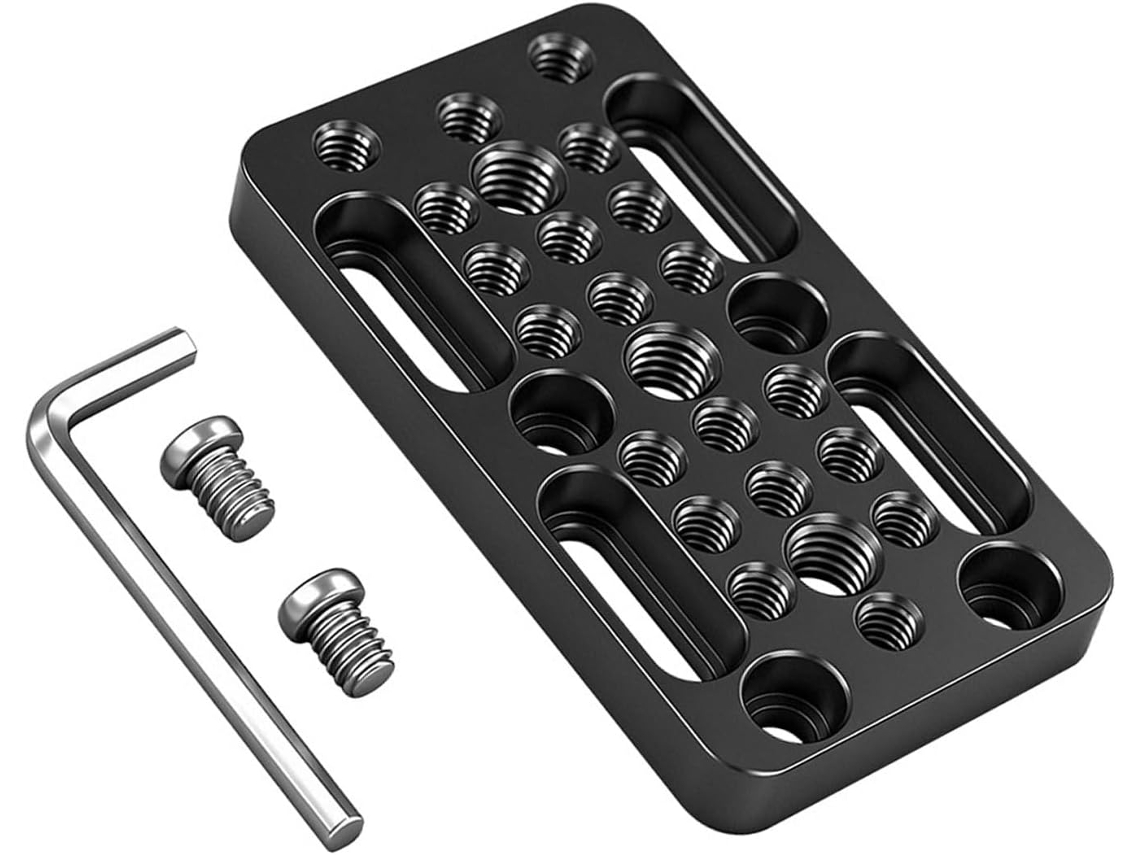 Placa De Montaje Funcional Para Cámara Con Múltiples Orificios Roscados