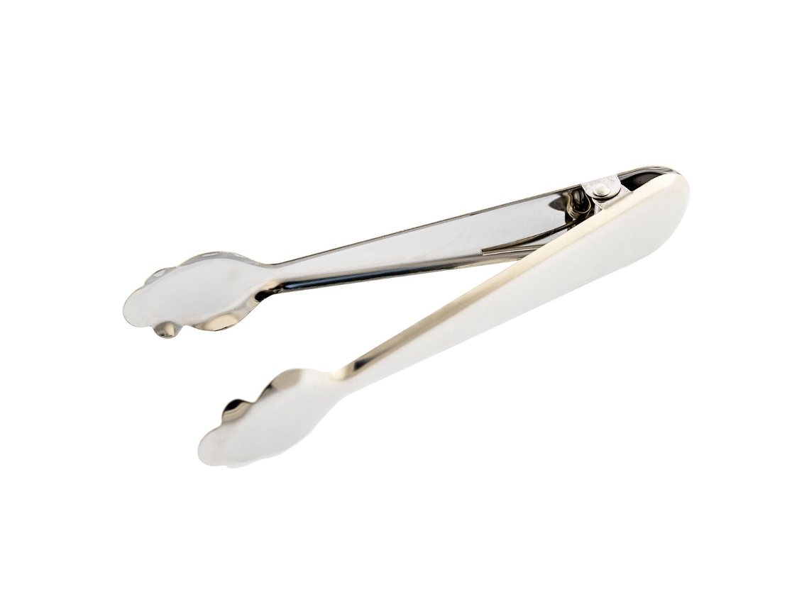 Pinzas para servir Koala Basic Metal Steel 18,7 x 6,5 x 3,5 cm Pan