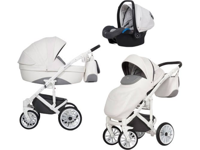 Carrito de Bebé Individual EXPANDER Xenon + Kite Isofix Ready Blanco