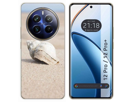 Funda Diseño Concha para Realme 12 Pro 5G / 12 Pro Plus 5G TUMUNDOSMARTPHONE Silicona Multicolor