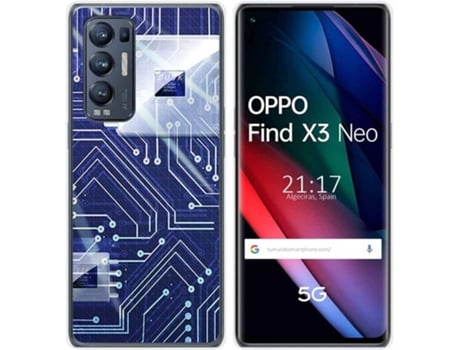 Carcasa Oppo Find X3 Neo TUMUNDOSMARTPHONE Circuito