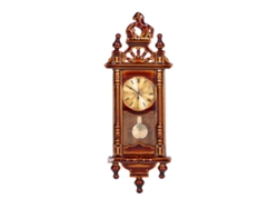 Reloj De Casa De Muñecas 1:12, Decoración Antigua De Pared, Miniatura Para Dollhouse