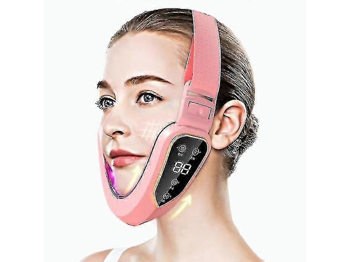 Dispositivo de lifting facial con fototerapia LED para adelgazar y masaje vibratorio