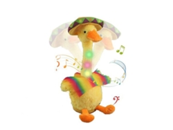 Peluche Interactivo Pato Amarillo Bailando Arzopa | México  | Repetir Escuchar